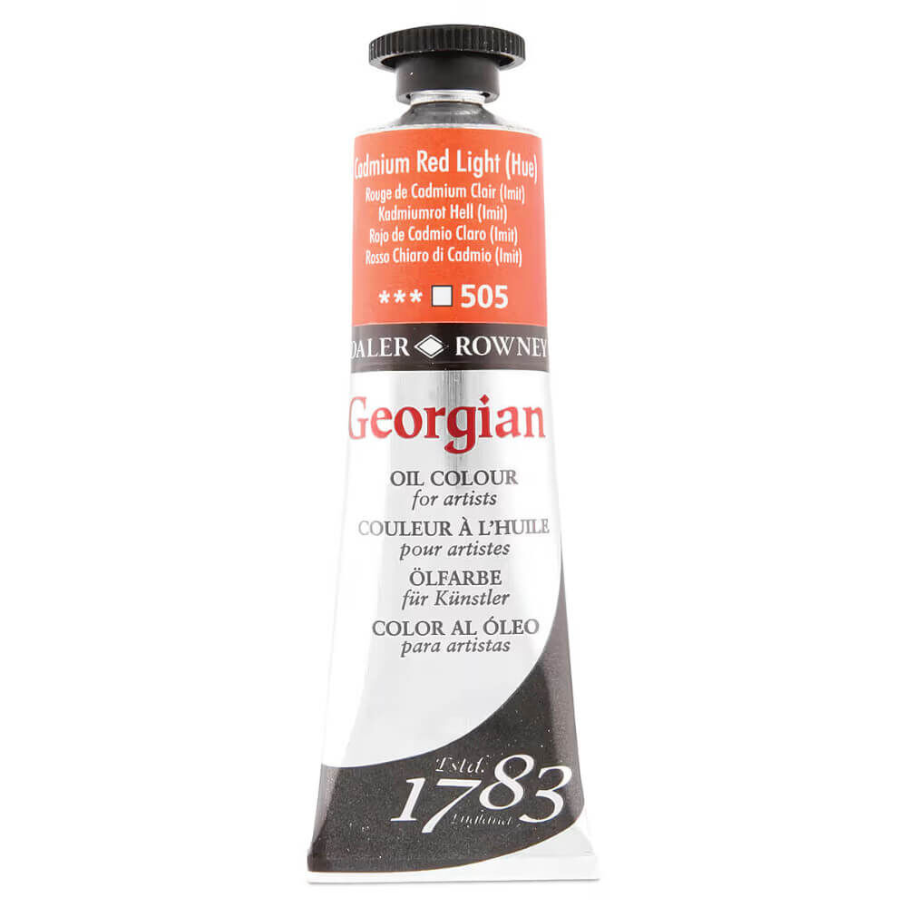 Daler Rowney Georgian Yağlı Boya 38 ml Cadmium Red Light Hue 505