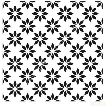 Cadence Home Decor Mobilya - Duvar Stencil 45x45cm HD-173