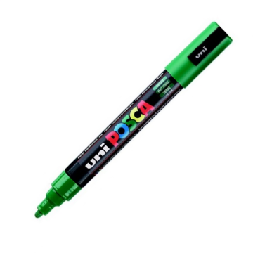 Uni-ball Posca Su Bazlı Marker PC-5M Orta Yeşil