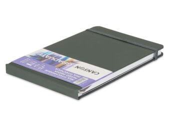 Canson Graduate Sert Kapaklı Defter Mix Media Çok Amaçlı - Yatay 200gr 21,6x14 72 Sayfa