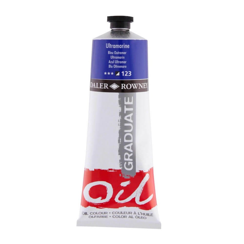 Daler Rowney Graduate Yağlı Boya 200 ml Ultramarine 123