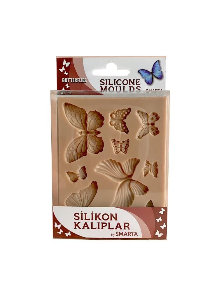 Smarta Silikon Kalıplar Kelebekler 3005
