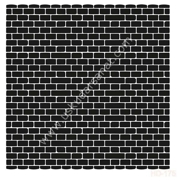 Cadence Home Decor Mobilya - Duvar Stencil 45x45cm HD-175