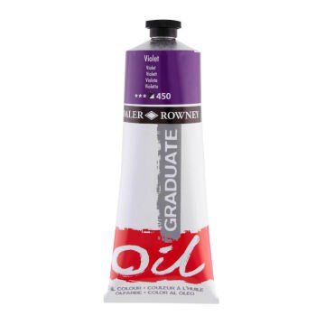Daler Rowney Graduate Yağlı Boya 200 ml Violet 450