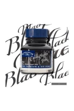 Winsor & Newton Kaligrafi Mürekkebi 30 ml. 030 BLACK