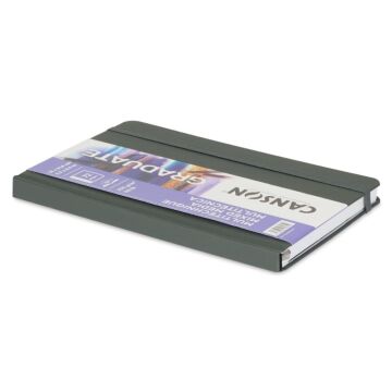 Canson Graduate Sert Kapaklı Defter Mix Media Çok Amaçlı - Dikey 200gr 21,6x14 72 Sayfa