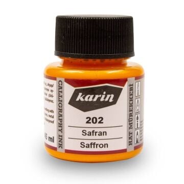 Karin Hat Mürekkebi 45 ml 202 Safran