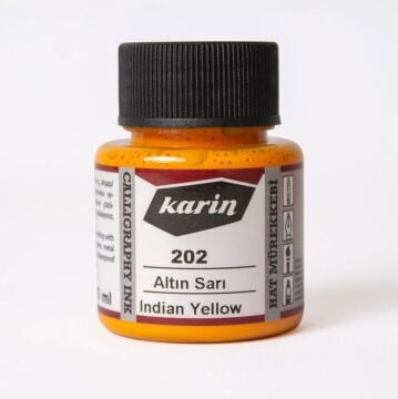 Karin Hat Mürekkebi 45ml Safran 202