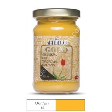 Artdeco Geleneksel Ebru Boyası 105ml Oksit Sarı 165