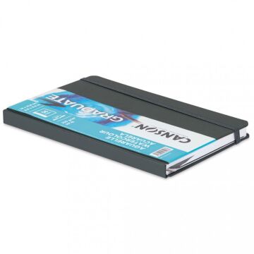 Canson Graduate Suluboya Defteri Sert Kapaklı Defter - Dikey 250gr 14x21,6 28 Yaprak 56 Sayfa