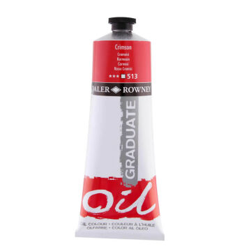 Daler Rowney Graduate Yağlı Boya 200 ml Crimson 513