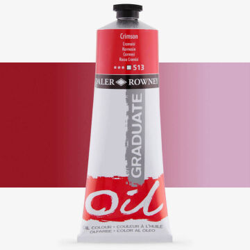 Daler Rowney Graduate Yağlı Boya 200 ml Crimson 513