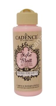 Cadence Style Matt Akrilik Boya 120ml 9020 Bebek pembe Baby pink
