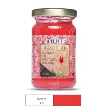 Artdeco Geleneksel Ebru Boyası 105ml Kırmızı 335