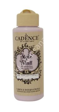 Cadence Style Matt Akrilik Boya 120ml 9022 Mor lila Mor liliac