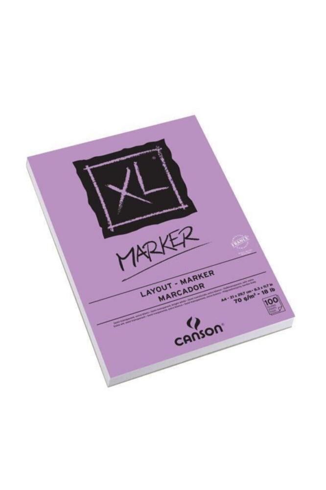 Canson XL Marker A4 Markör Defteri 70gr 100 Yaprak