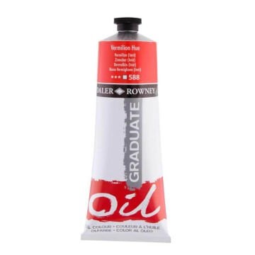 Daler Rowney Graduate Yağlı Boya 200 ml Vermilion Hue 588
