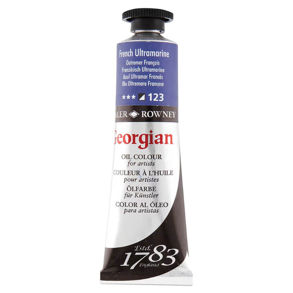 Daler Rowney Georgian Yağlı Boya 38 ml French Ultramarine 123