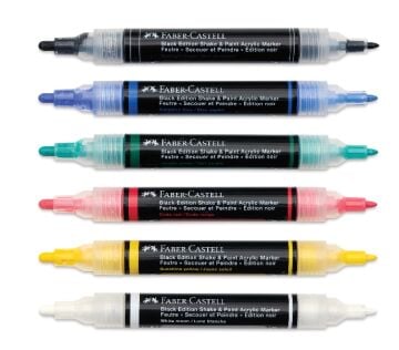Faber Castell Shake&Paint Akrilik Marker 6 Lı 285507