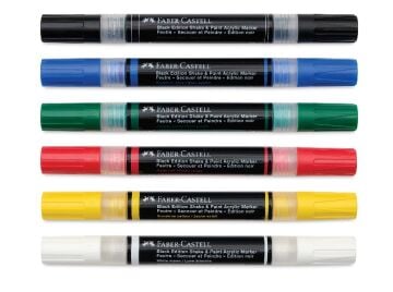 Faber Castell Shake&Paint Akrilik Marker 6 Lı 285507