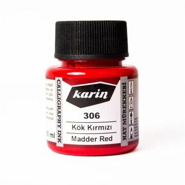 Karin Hat Mürekkebi 45 ml 306 Kök Kırmızı