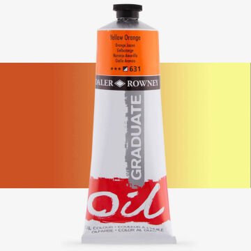 Daler Rowney Graduate Yağlı Boya 200 ml Yellow Orange 631