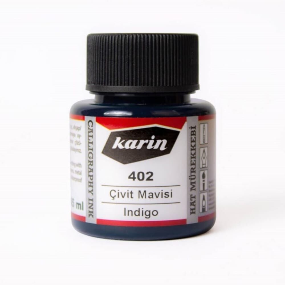 Karin Hat Mürekkebi 45 ml 402 Çivit Mavisi