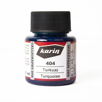 Karin Hat Mürekkebi 45 ml 404 Turkuaz