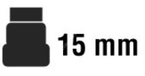 Pebeo 4Artist Yağlı Marker Markör Kalem Düz Kesik 15mm 24 Siyah