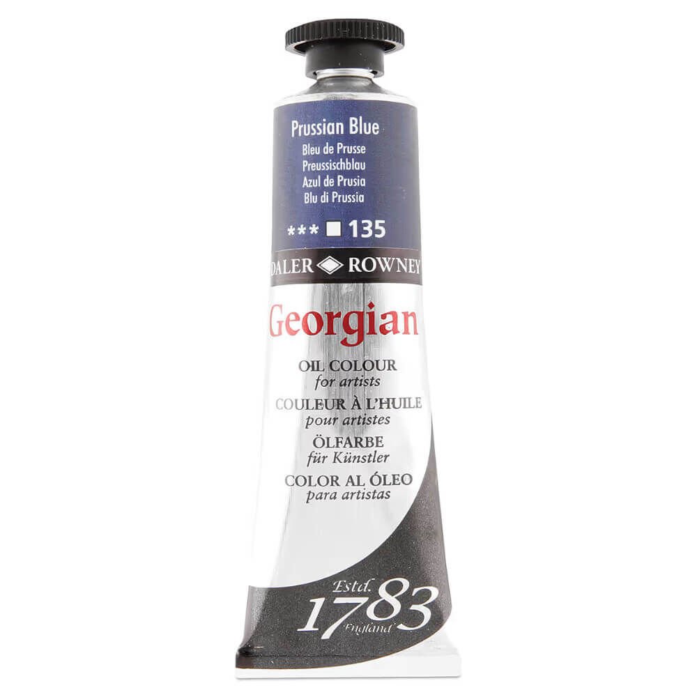 Daler Rowney Georgian Yağlı Boya 38 ml Prussian Blue 135