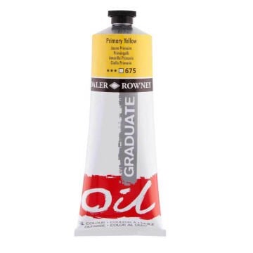 Daler Rowney Graduate Yağlı Boya 200 ml Primary Yellow 675
