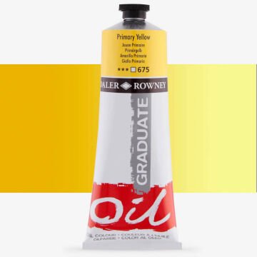 Daler Rowney Graduate Yağlı Boya 200 ml Primary Yellow 675