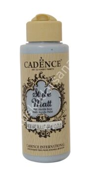 Cadence Style Matt Akrilik Boya 120ml 9030 Gri bulut Gray cloud