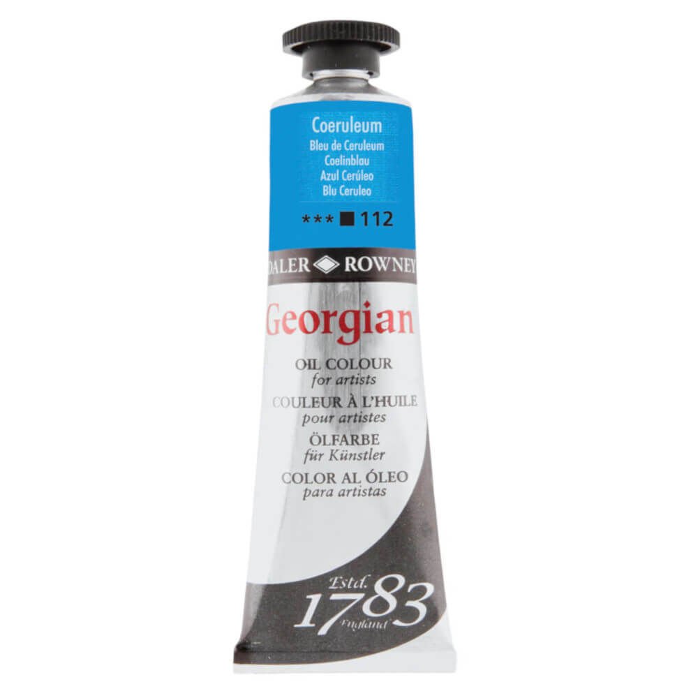 Daler Rowney Georgian Yağlı Boya 38 ml Coeruleum Hue 112