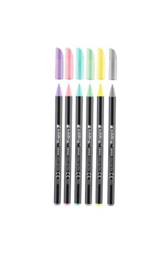 Edding Pastel Renkler 1200 Ince Uçlu Keçeli Kalem 6 Lı Set