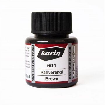 Karin Hat Mürekkebi 45 ml 601 Kahverengi