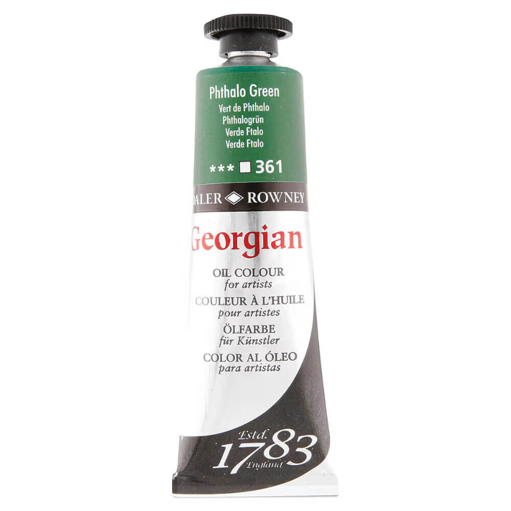 Daler Rowney Georgian Yağlı Boya 38 ml Phthalo Green 361