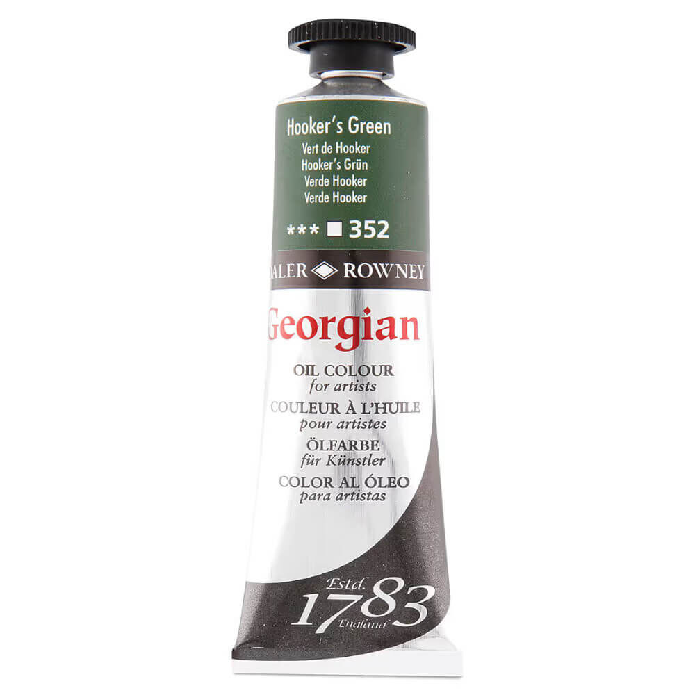 Daler Rowney Georgian Yağlı Boya 38 ml Hooker's Green 352
