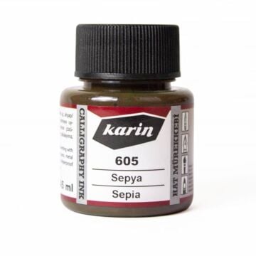Karin Hat Mürekkebi 45 ml 605 Sepia