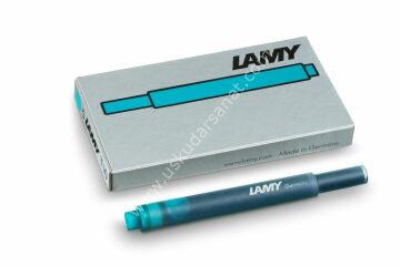 Lamy Dolmakalem ve Kaligrafi Kalemi Yedeği Kartuş Turkuaz 5 li Set