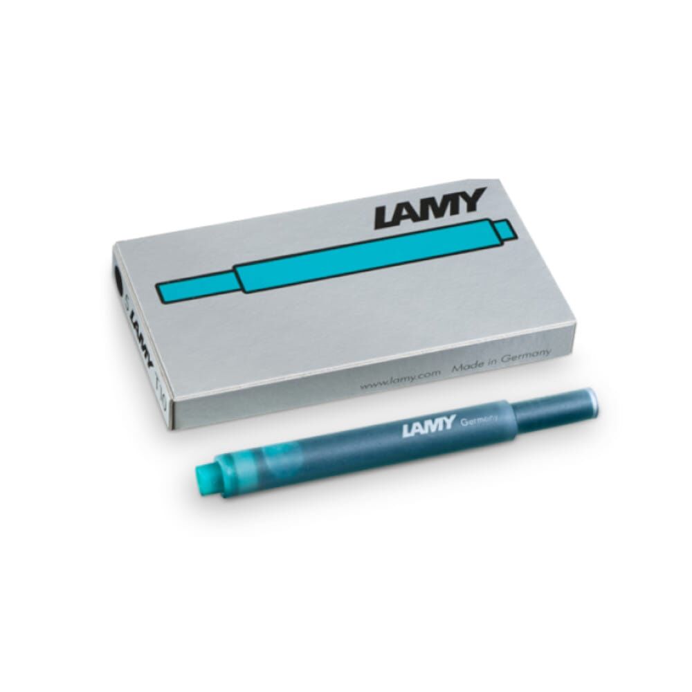 Lamy T10 Dolmakalem Kartuşu 5'li Turkuaz