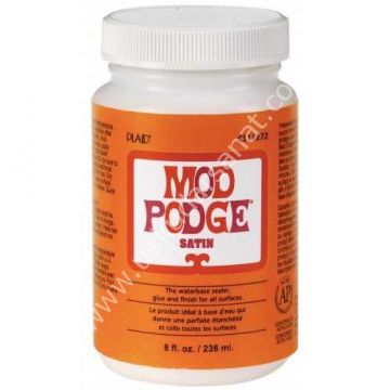 Plaid 11272 Mod Podge Yarı Parlak Tutkal ve Koruyucu 236 ml / 8 Oz