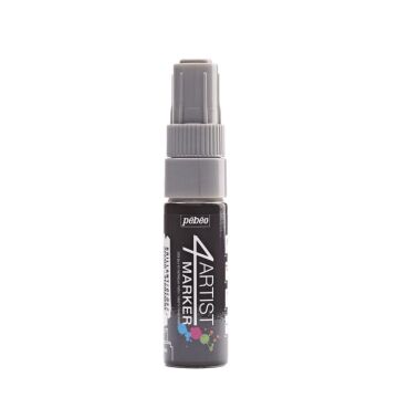 Pebeo 4Artist Yağlı Marker Markör Kalem Yan Kesik 8mm 70 Gümüş