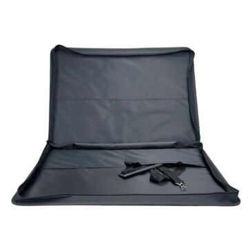 BBACK Proje Çantası 40x56cm Askılı T Cetveli Takılabilir Kumaş Siyah