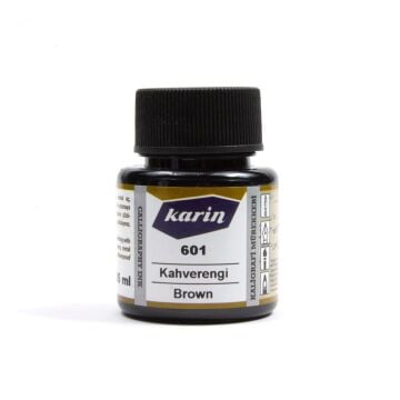 Karin Kaligrafi Mürekkebi 45ml  Kahverengi 601