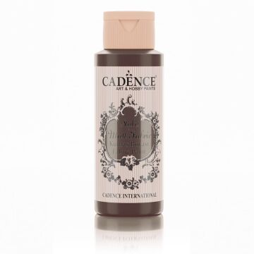 Cadence Style Matt Kumaş Boyası 59 ml Koyu Kahve F-649