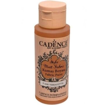Cadence Sytle Matt Kumaş Boyası 59ml F-648 TERRACOTTA