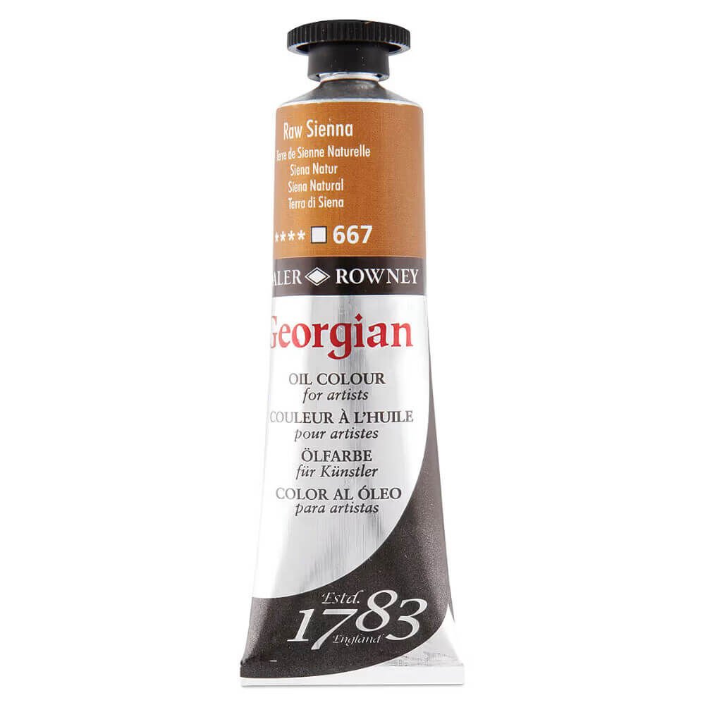 Daler Rowney Georgian Yağlı Boya 38 ml Raw Sienna 667
