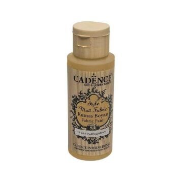 Cadence Sytle Matt Kumaş Boyası 59ml F-647 CAPPUCHINO