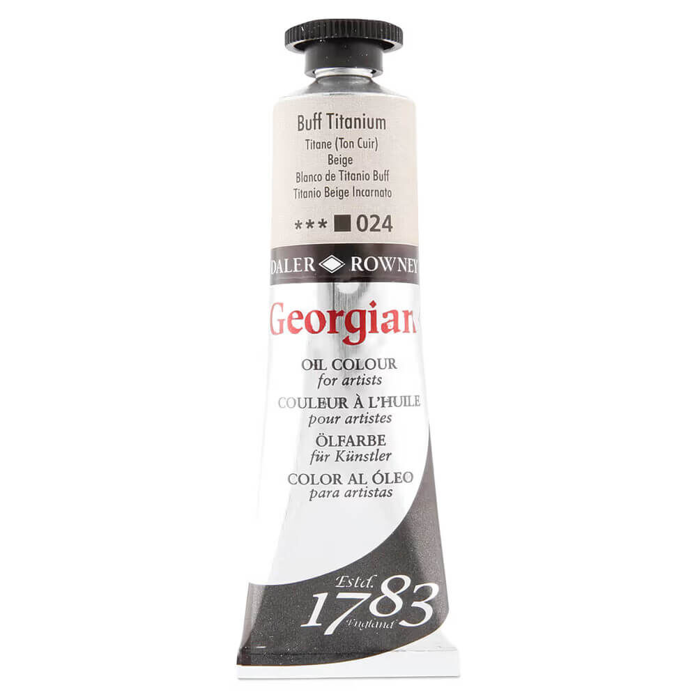 Daler Rowney Georgian Yağlı Boya 38 ml Buff Titanium 024